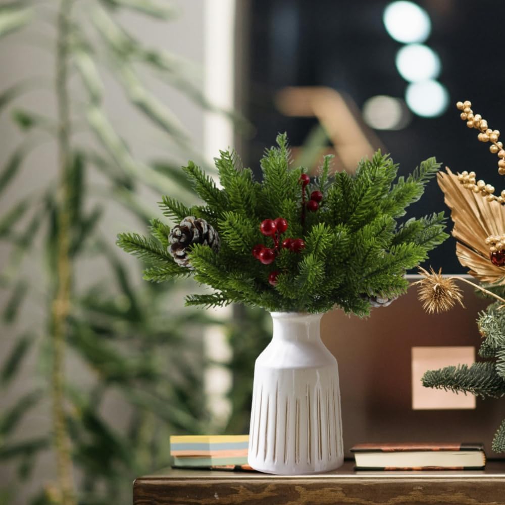 Desk Setup Plants - 20/50 Buah Tanaman Buatan Pohon Natal