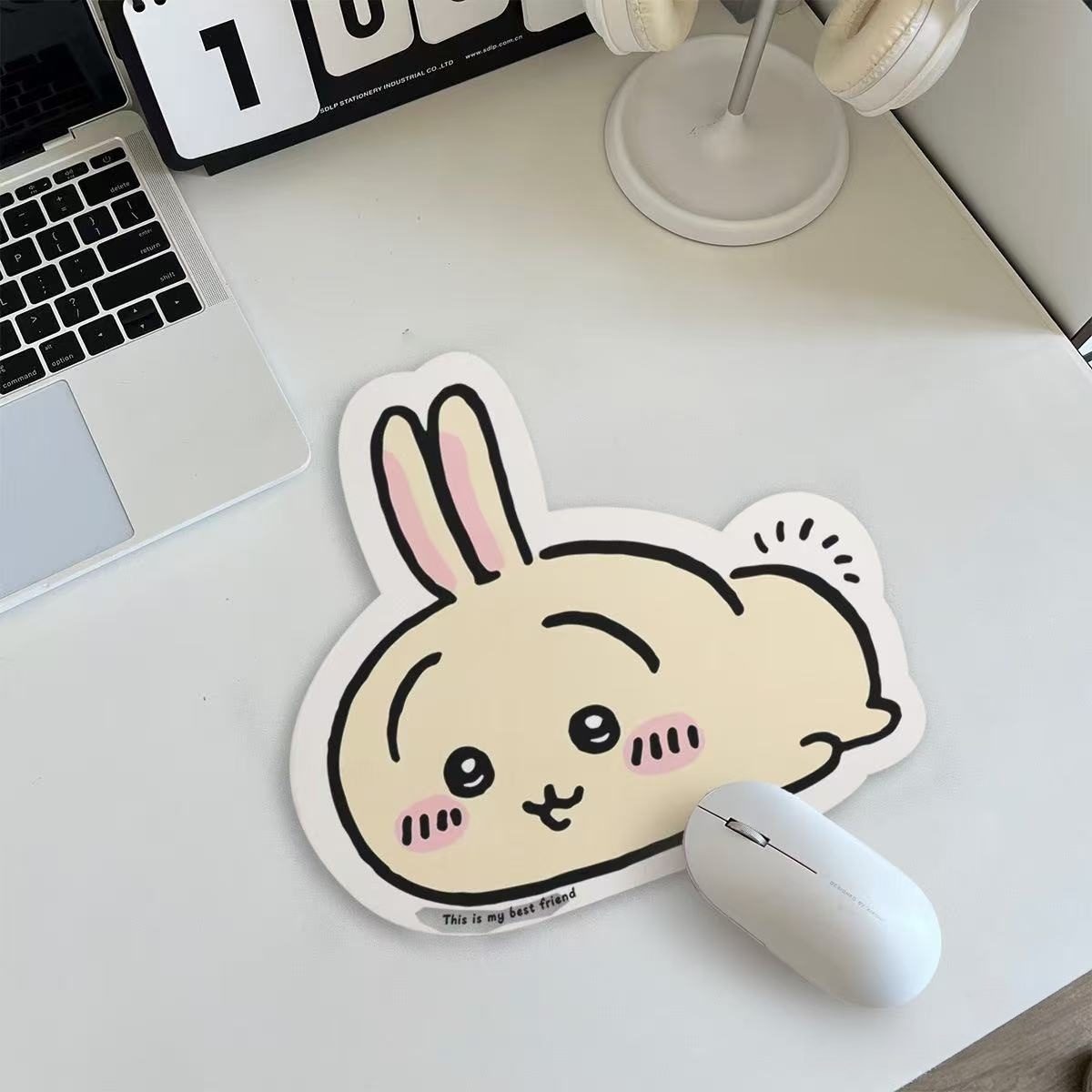Rubber Mat Desk - Chiikawa Kartun Jiyi Usagi Hachiware Alas