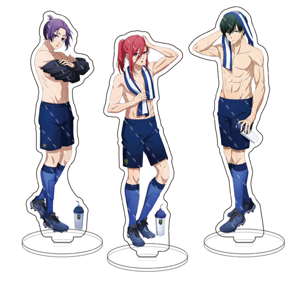 Desk Setup Blue - Blue Lock Anime Peripheral Acrylic Stand