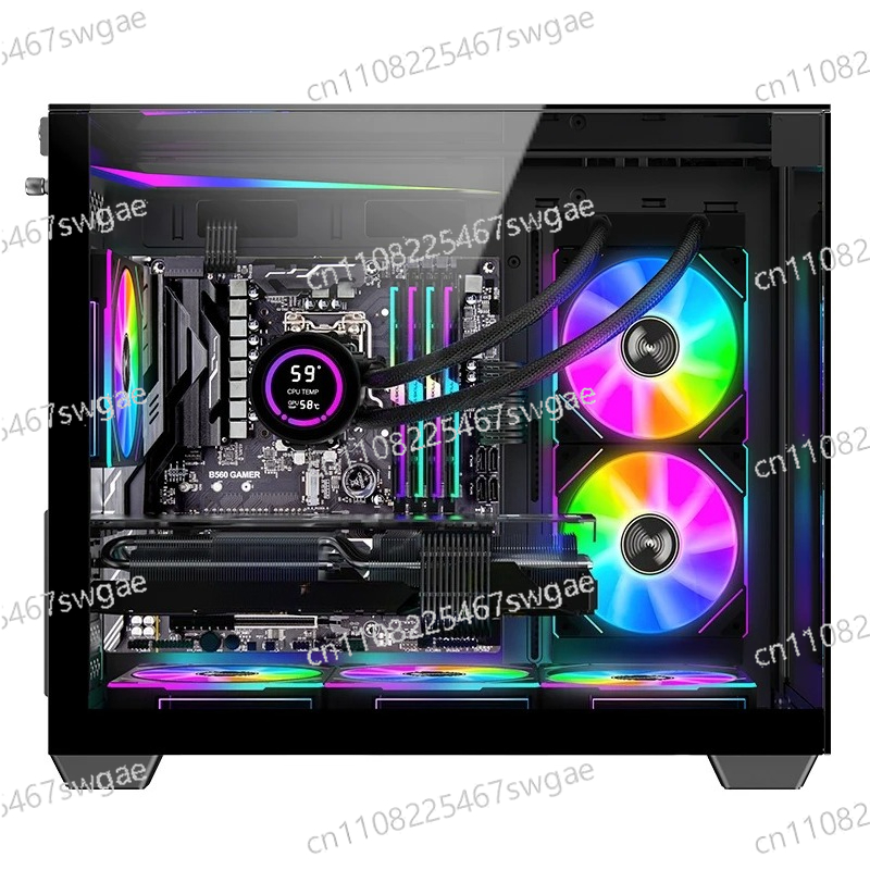 Desk Setup Design - Komputer Desktop Gaming Berkinerja Tinggi untuk