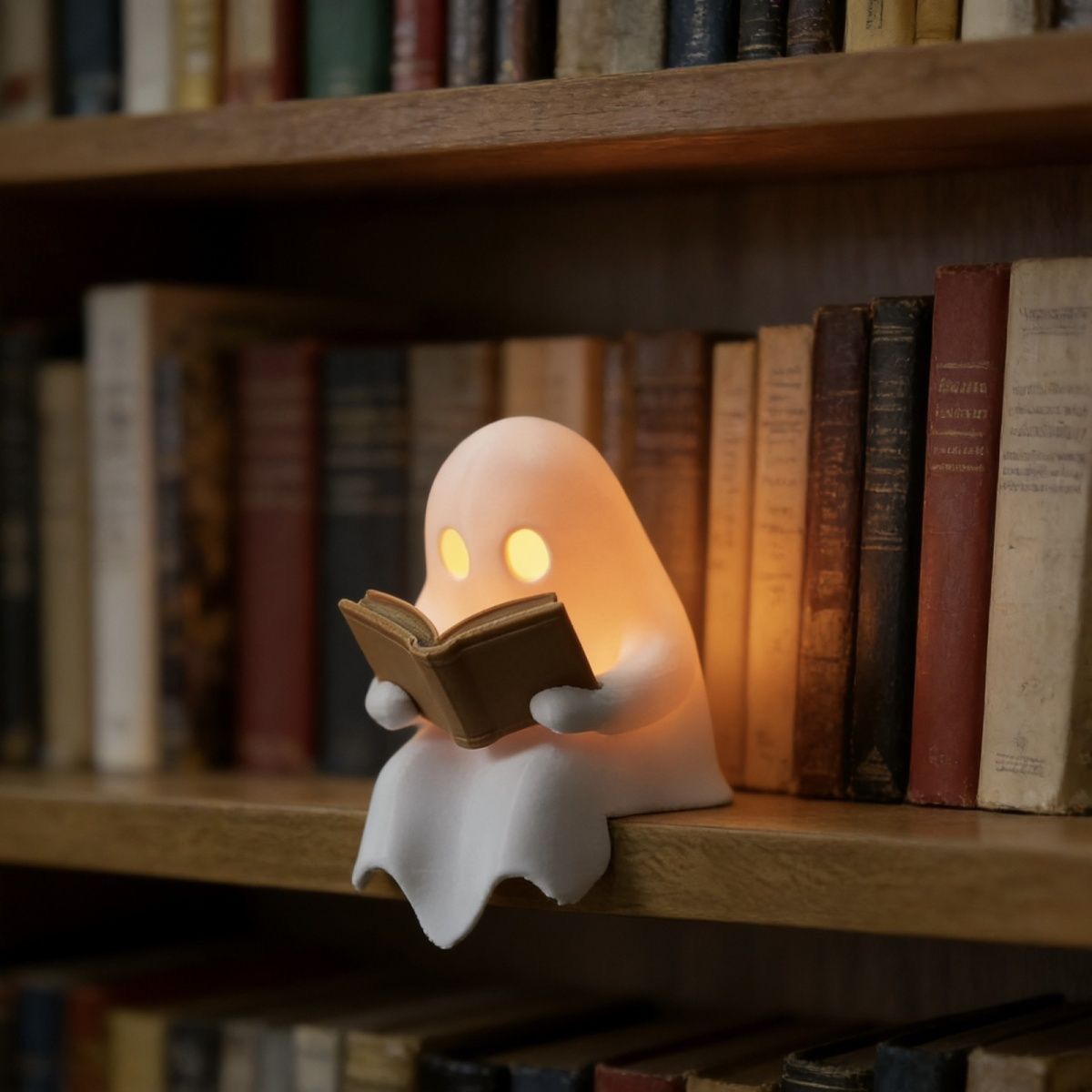 Desk Setup Lamp - Lampu Malam LED Berbentuk Hantu yang