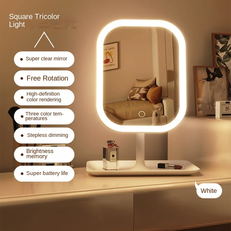 Desk Setup Lamp - Cermin Rias LED Modern untuk Meja,