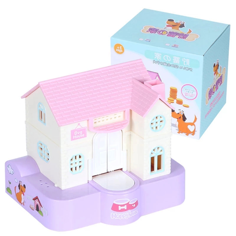 Desk Setup Kids - Kotak Uang Lucu Rumah Mencuri Bank