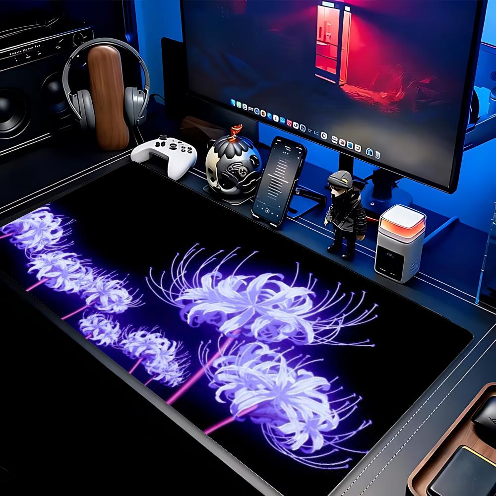 Mousepad XXL Gothic Lycoris Ra - Desk Setup Blue ulasan dan harga