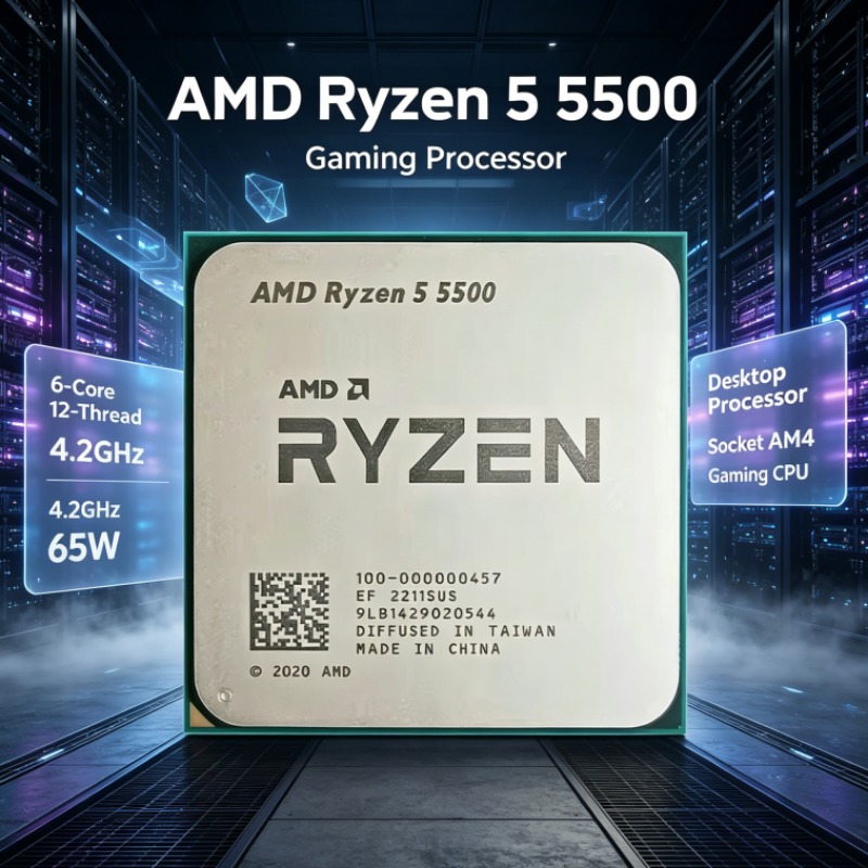 AMD Ryzen 5 5500 AM4 CPU Deskt - Amd Cpu Ryzen 5 ulasan dan harga