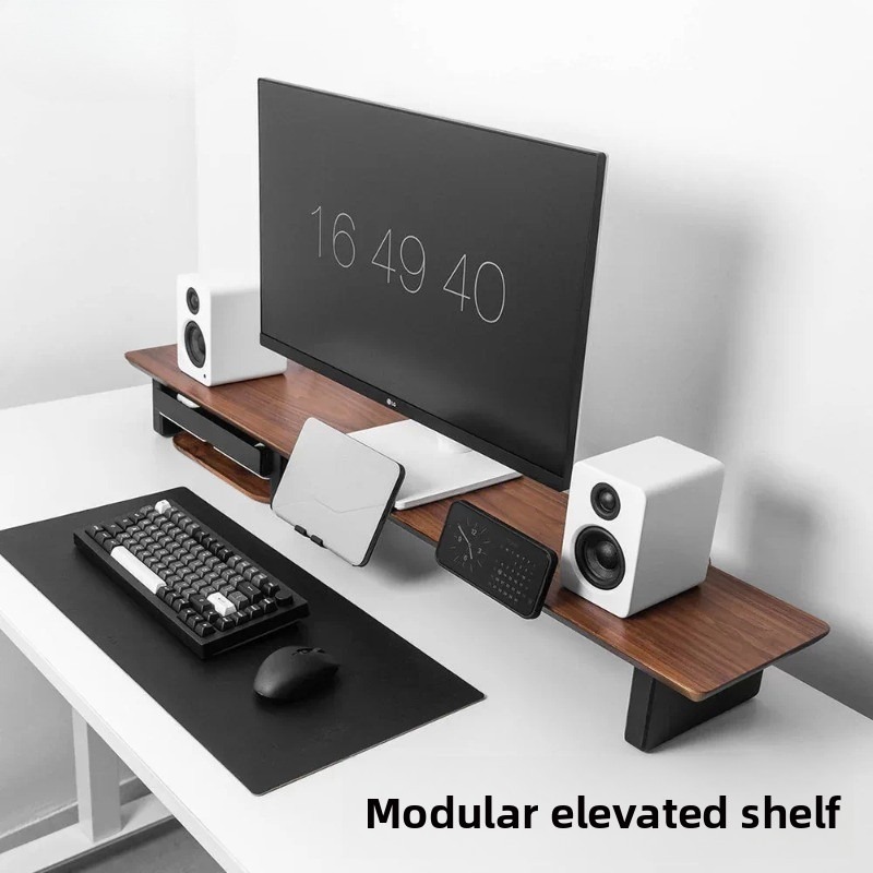 Aksesori Penyangga Monitor Mod - Monitor Riser Wood ulasan dan harga