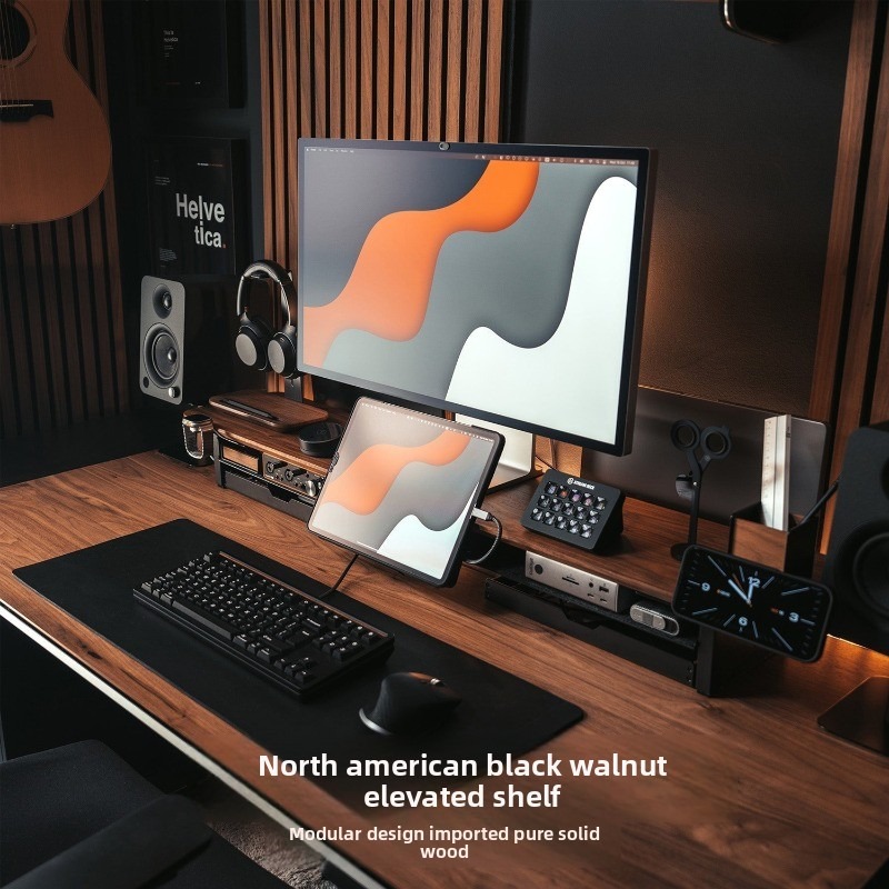 Aksesori Penyangga Monitor Mod - Monitor Riser Wood ulasan dan harga