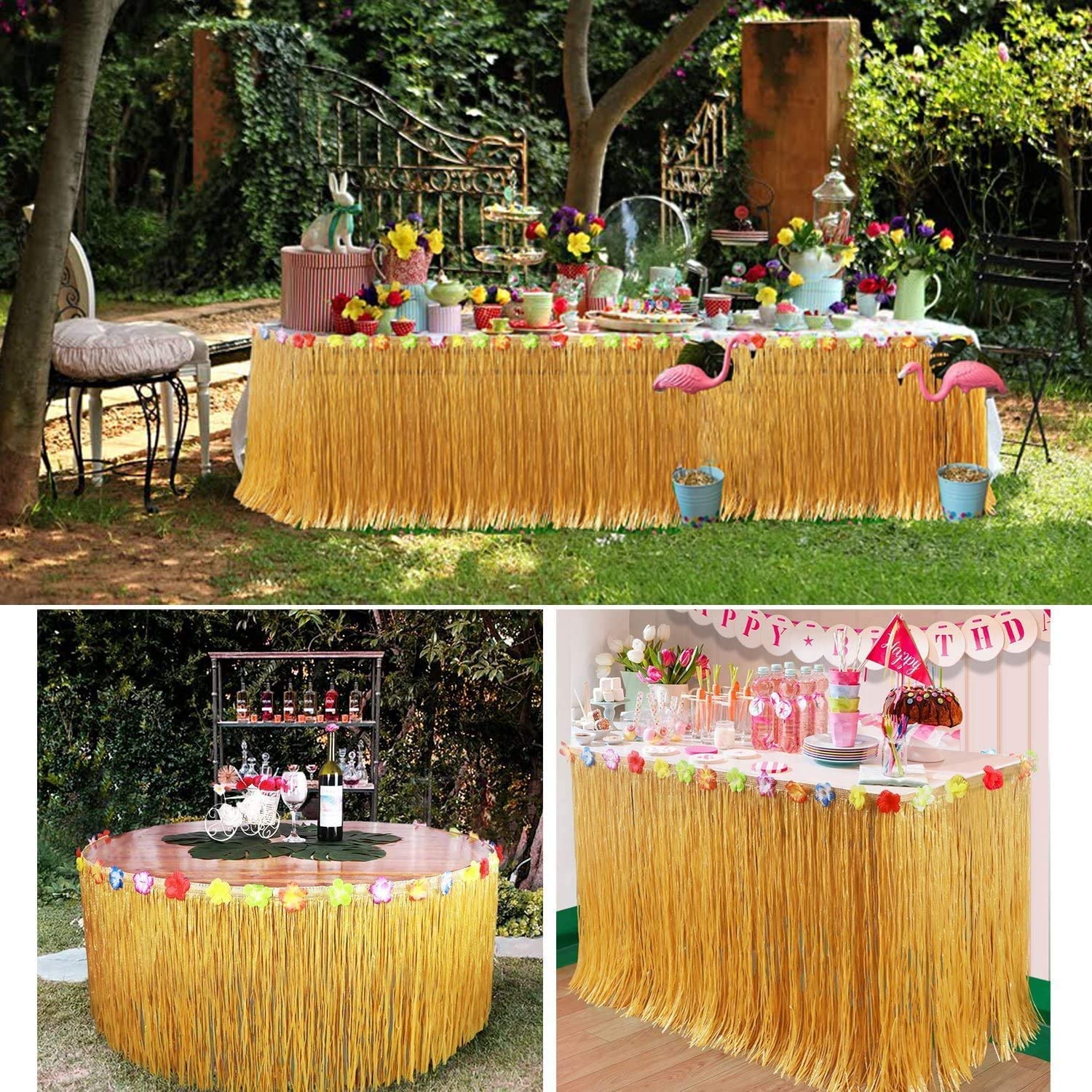 Luau rok meja rumput warna jer - Desk Setup Plants ulasan dan harga