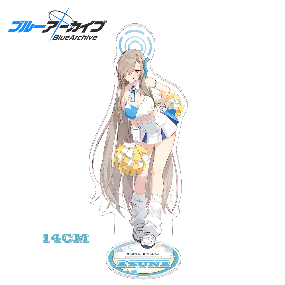 Stand Anime Blue Archive Mison - Desk Setup Blue ulasan dan harga