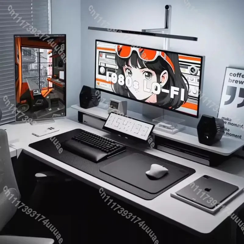 Penyangga Monitor Kayu Walnut  - Monitor Riser Wood ulasan dan harga