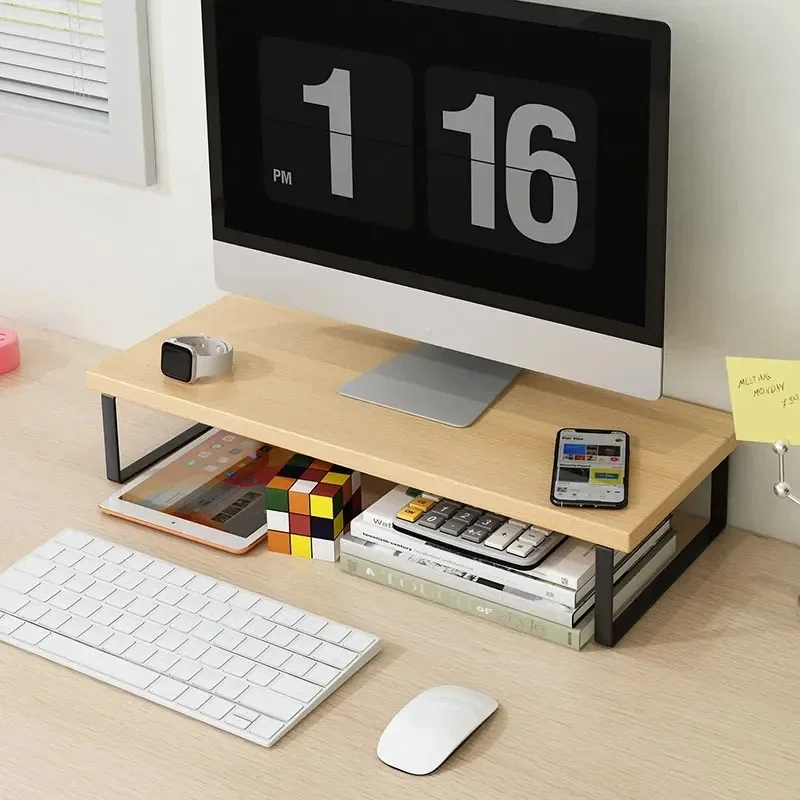 Rak Penyimpanan Sederhana, Sta - Monitor Riser Wood ulasan dan harga