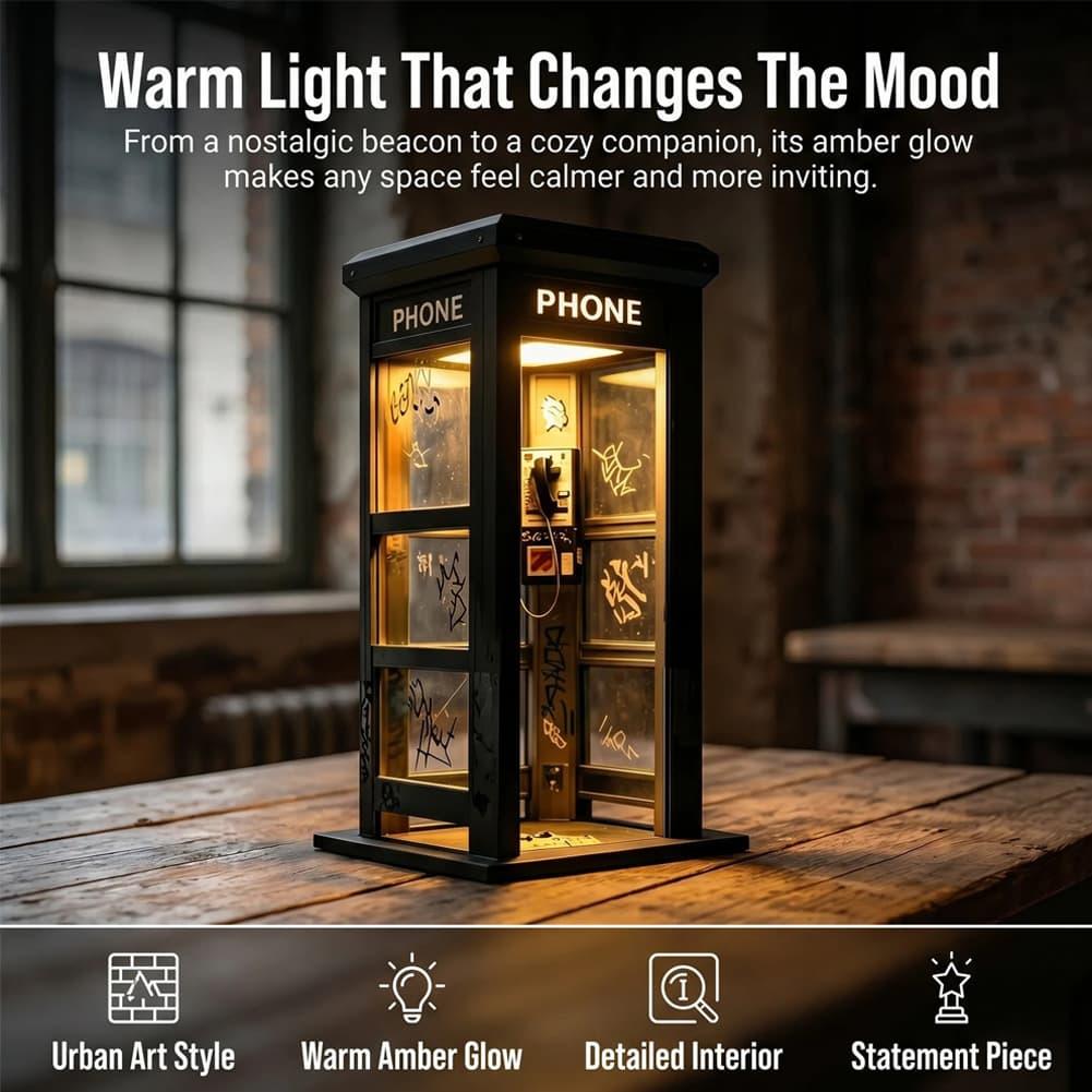 Lampu Meja Telepon Retro Graff - Desk Setup Lamp ulasan dan harga
