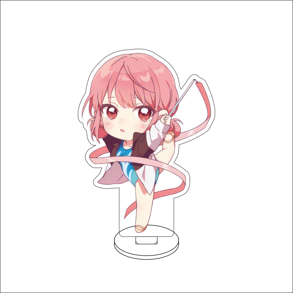 10CM Anime Kotak Biru Gambar B - Desk Setup Blue ulasan dan harga