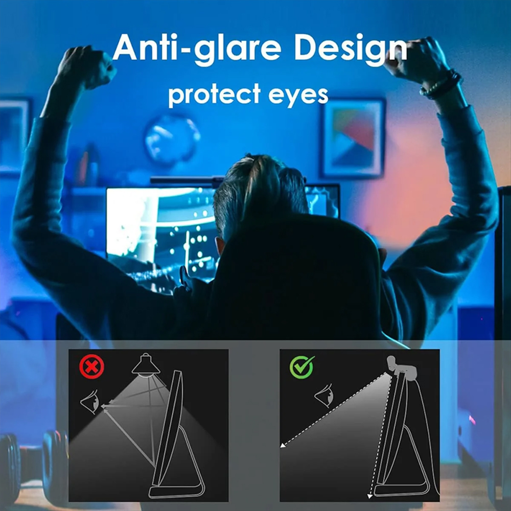 2PCS Lampu Monitor RGB, Lampu  - Desk Setup Bedroom ulasan dan harga