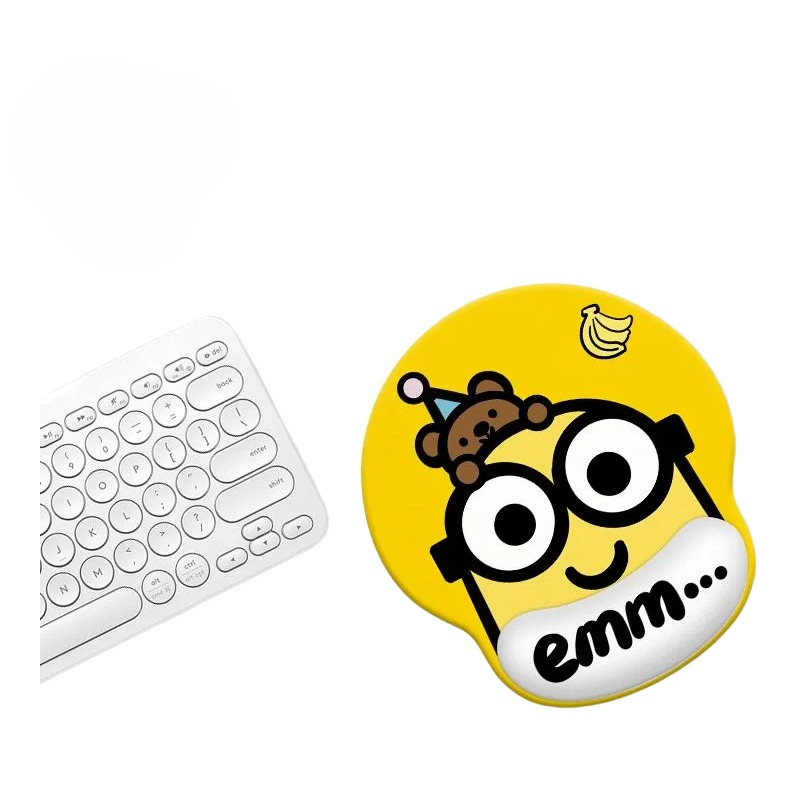 Alas Mouse Silikon Motif Minio - Rubber Mat Desk ulasan dan harga