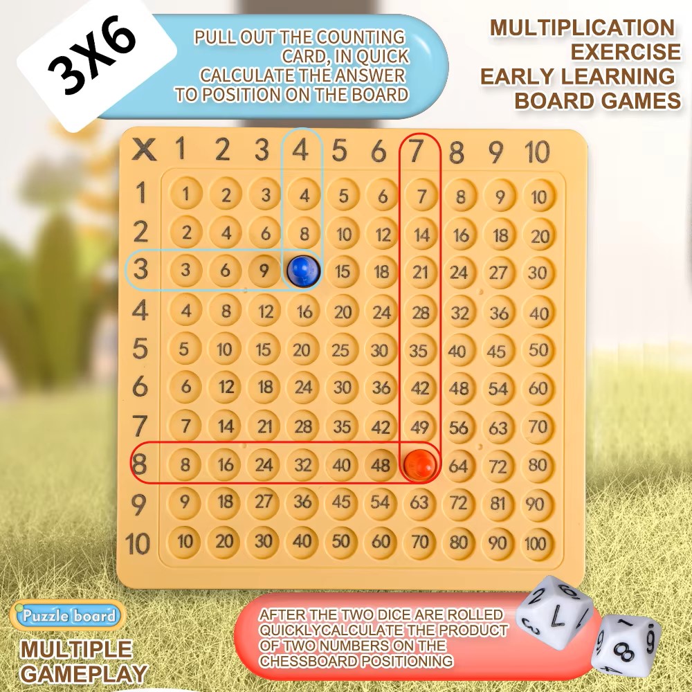 99 Papan Perkalian Montessori  - Desk Setup Kids ulasan dan harga