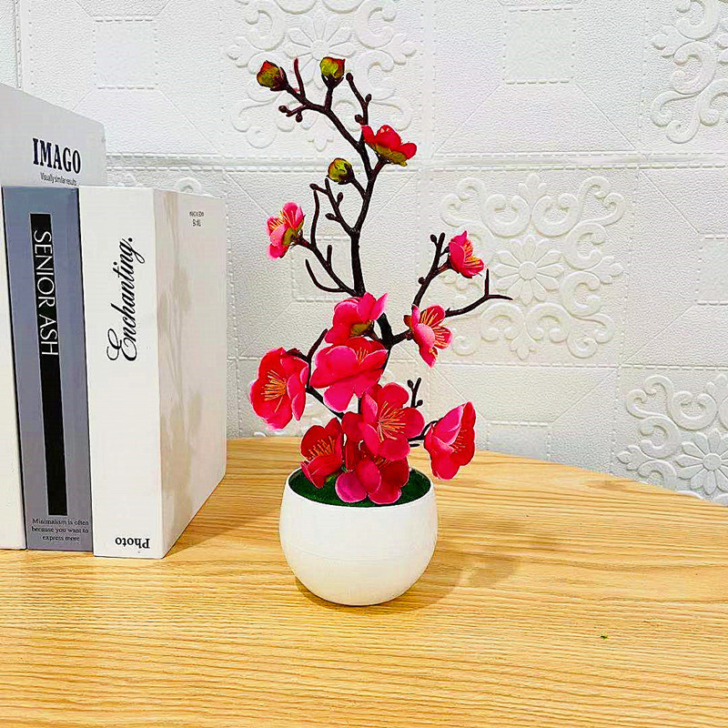 2025 Tanaman Buatan Baru Hari  - Desk Setup Plants ulasan dan harga