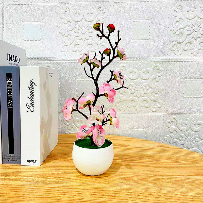 2025 Tanaman Buatan Baru Hari  - Desk Setup Plants ulasan dan harga