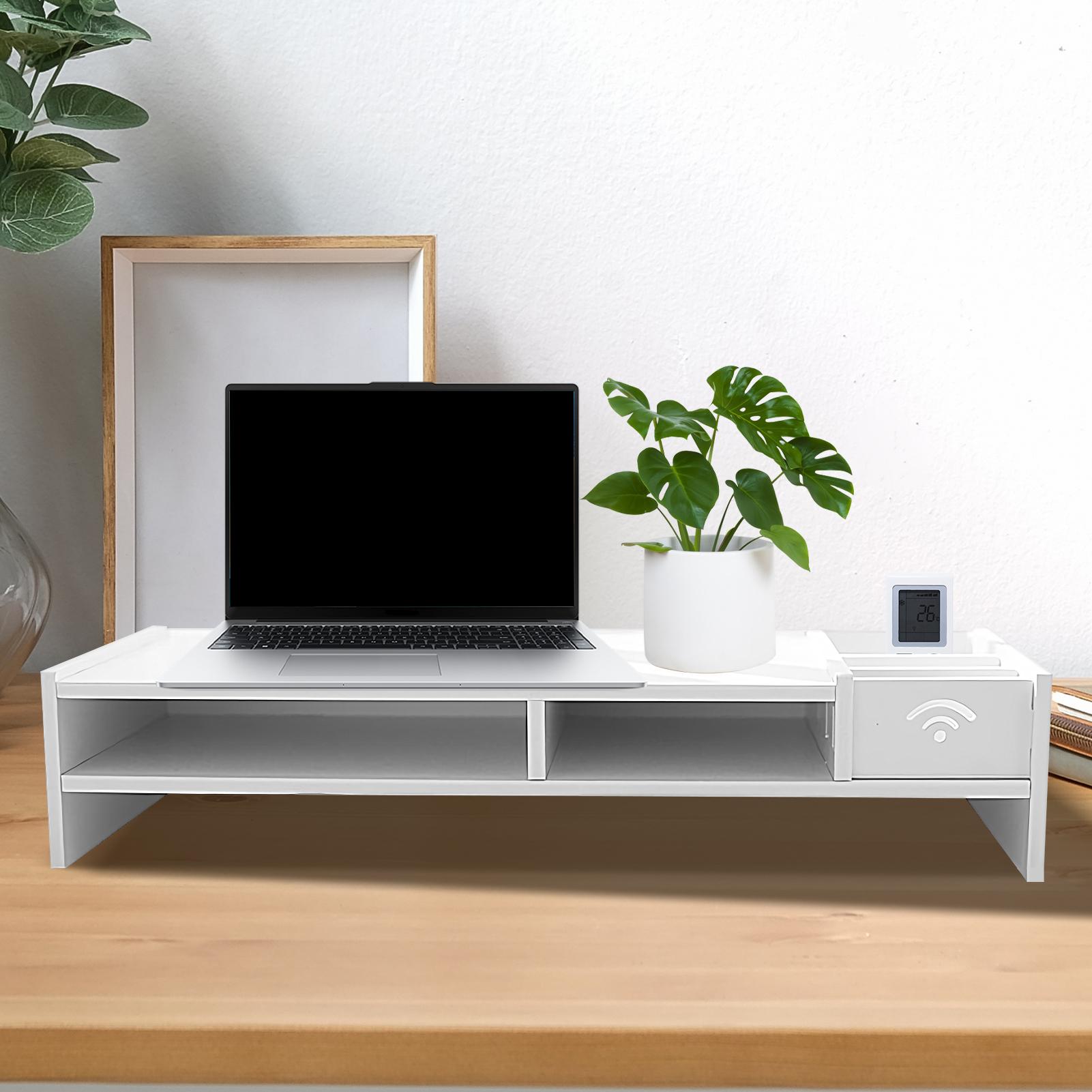 Monitor Riser 3 Tingkat untuk  - Monitor Riser Wood ulasan dan harga