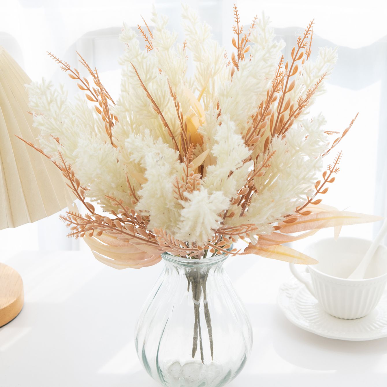 Tanaman Buatan Festival Reed V - Desk Setup Plants ulasan dan harga