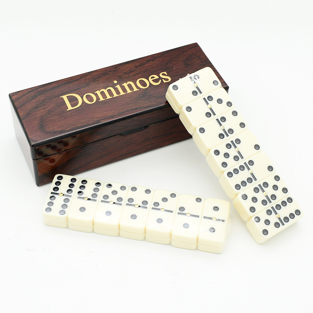 28Pcs Set Domino Resin Permain - Desk Setup Kids ulasan dan harga