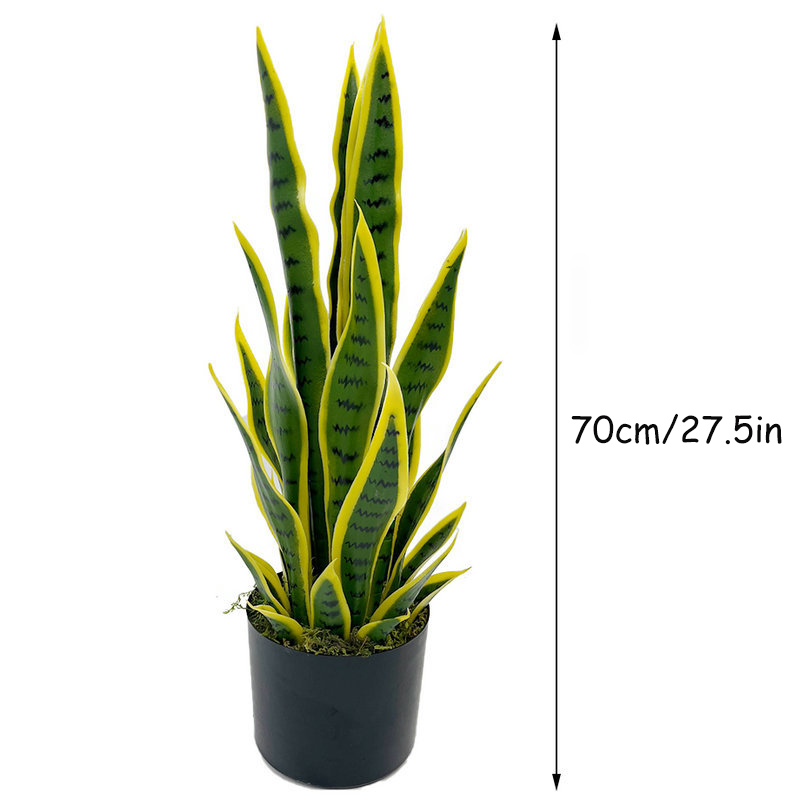 Tanaman Sansevieria Buatan 40- - Desk Setup Plants ulasan dan harga