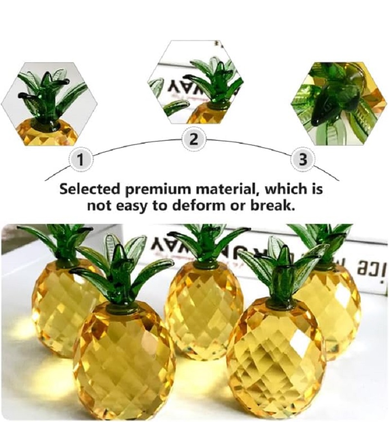 Penahan Kertas Buah Kristal de - Desk Setup Plants ulasan dan harga