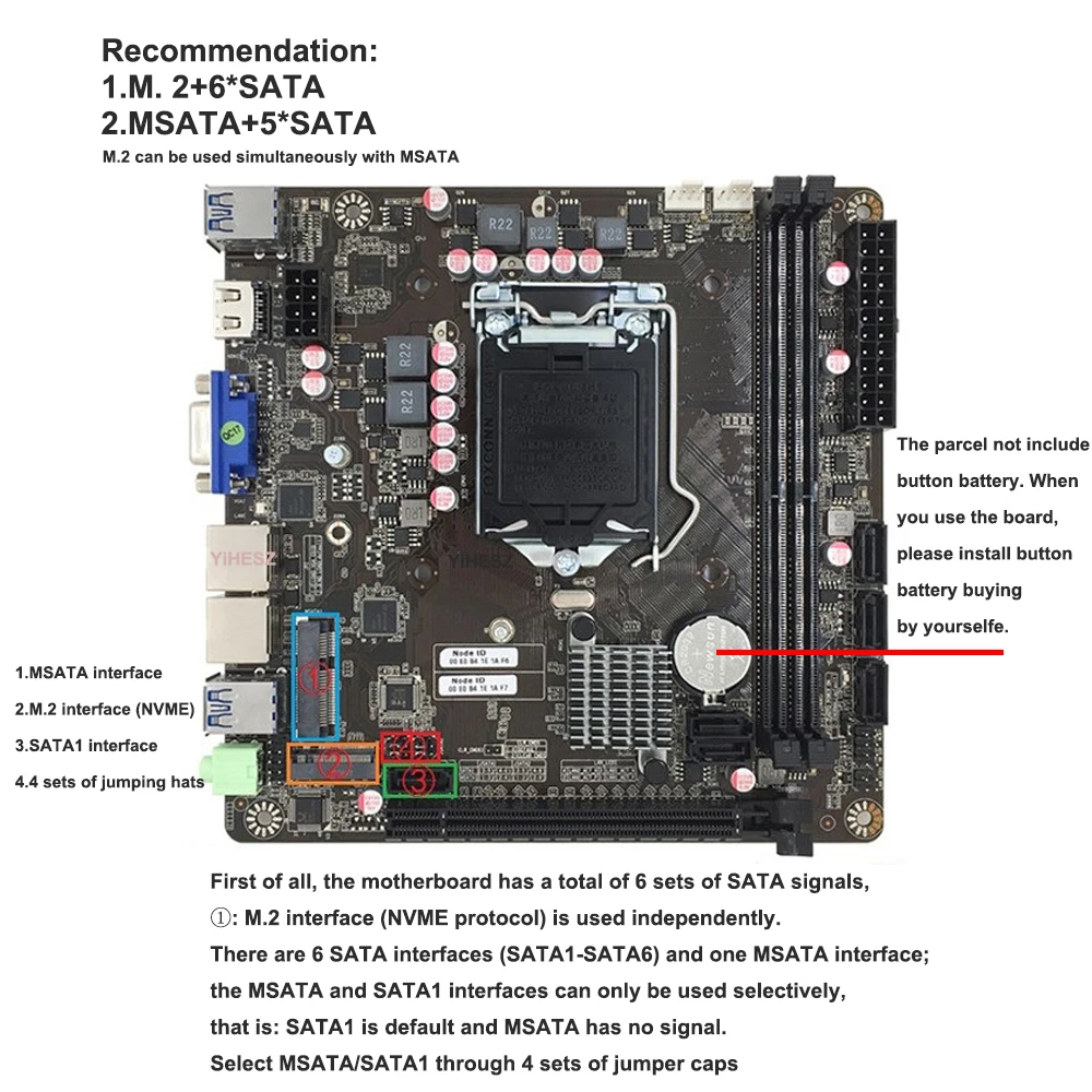 Motherboard Mini-ITX B365 LGA  - Intel Cpu Core I5 ulasan dan harga