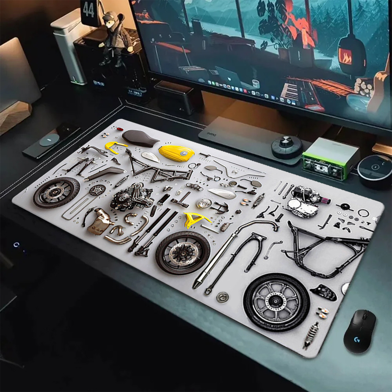 Diagram Pembongkaran Alas Mous - Rubber Mat Desk ulasan dan harga