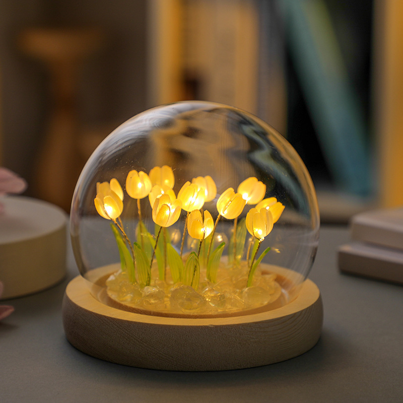 Tas kulit Tulip buatan tangan, - Desk Setup Lamp ulasan dan harga