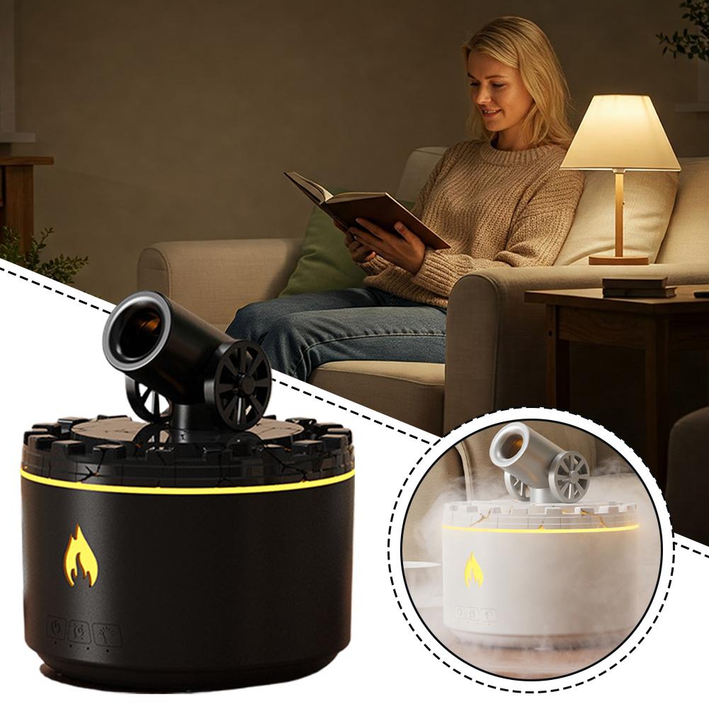 Diffuser Aroma Ultrasonik Bent - Desk Setup Design ulasan dan harga