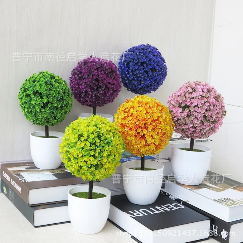 Tanaman Pohon Kecil Buatan dal - Desk Setup Plants ulasan dan harga