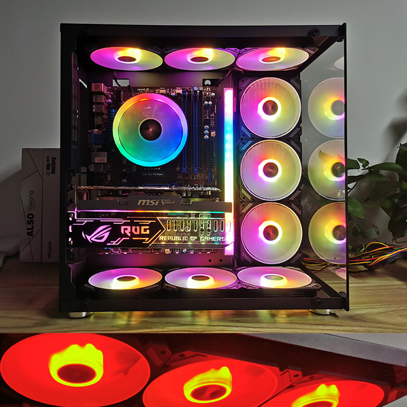 Kipas Casing ARGB 120mm 5V 3PI - Desk Setup Lamp ulasan dan harga