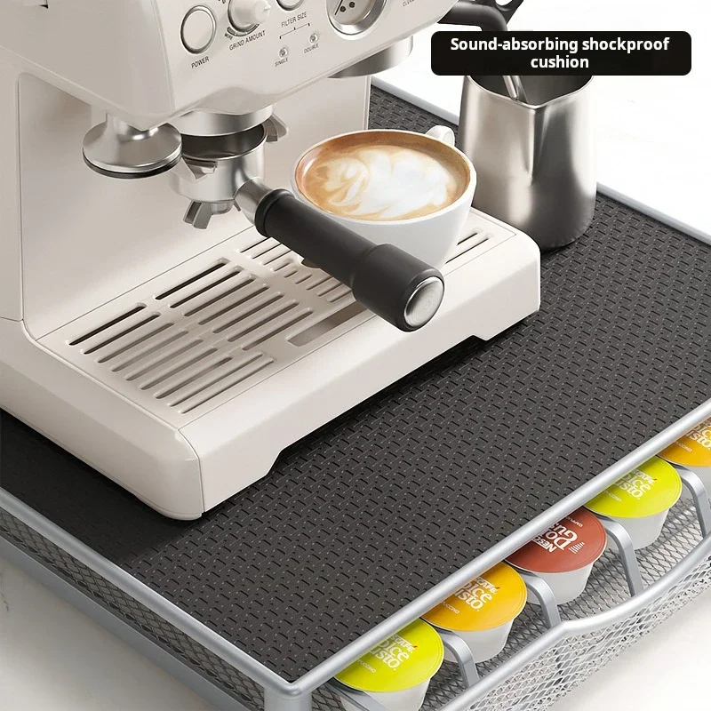 Rak Penyimpanan Kopi Model Lac - Drawer Organizer Bamboo ulasan dan harga