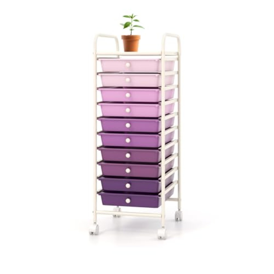 Troli Penyimpanan, Troli Serba - Drawer Organizer Bamboo ulasan dan harga