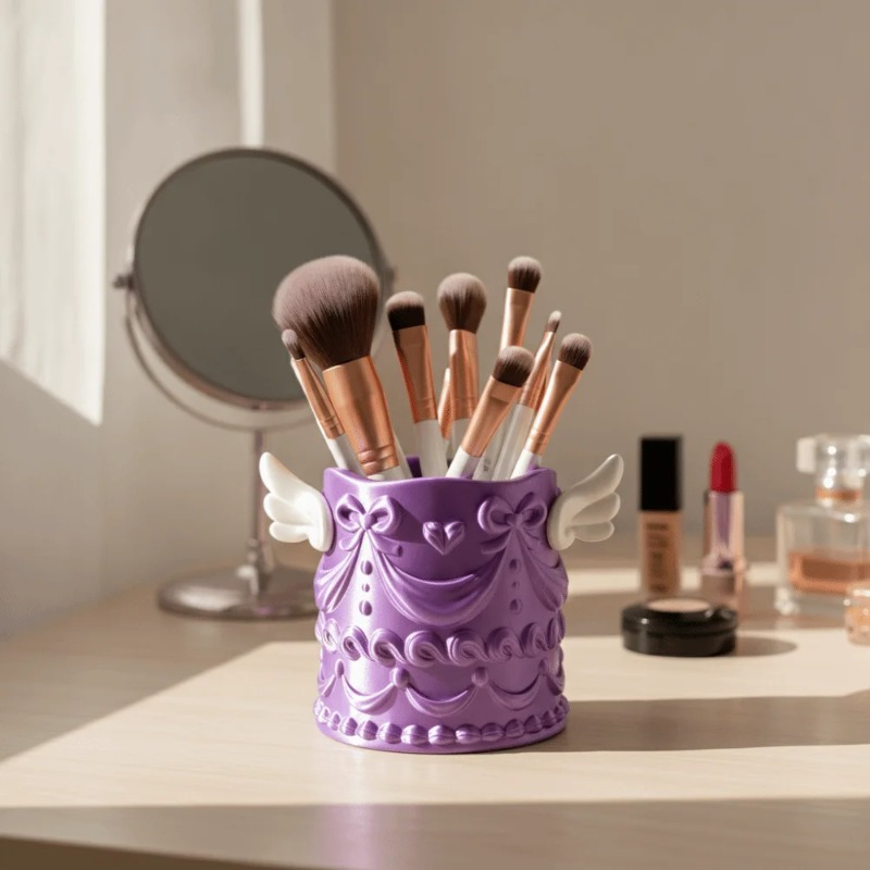 Wadah Penyimpanan Kosmetik Mej - Desk Setup Design ulasan dan harga