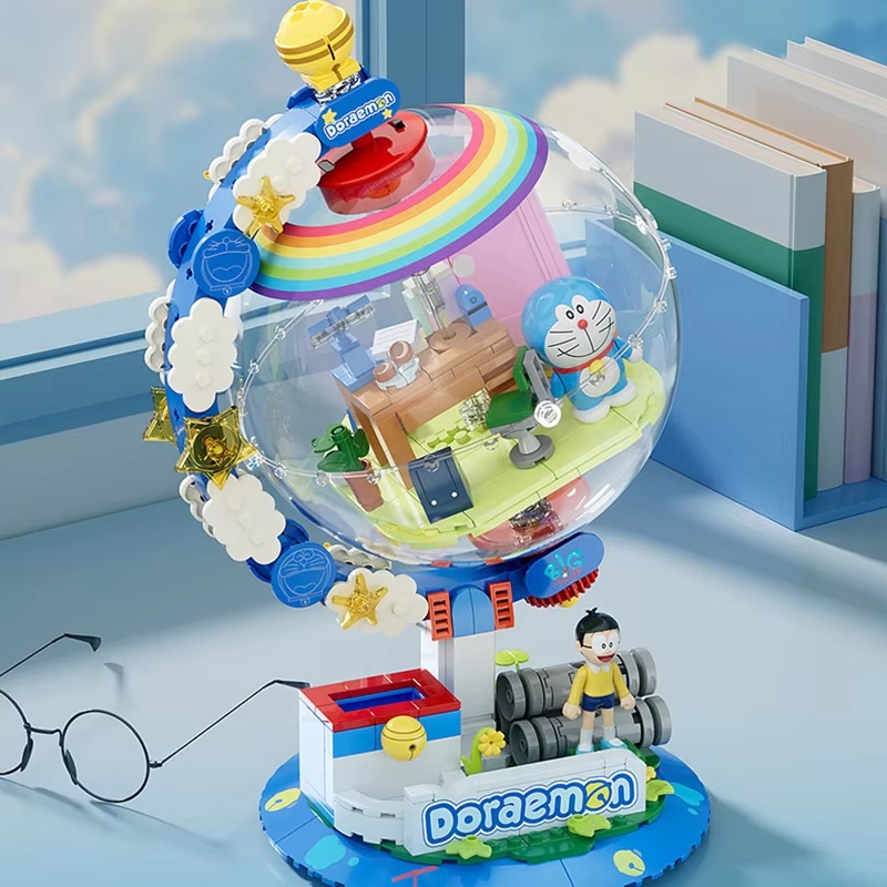 JAKI Doraemon Licensed Globe B - Desk Setup Lamp ulasan dan harga