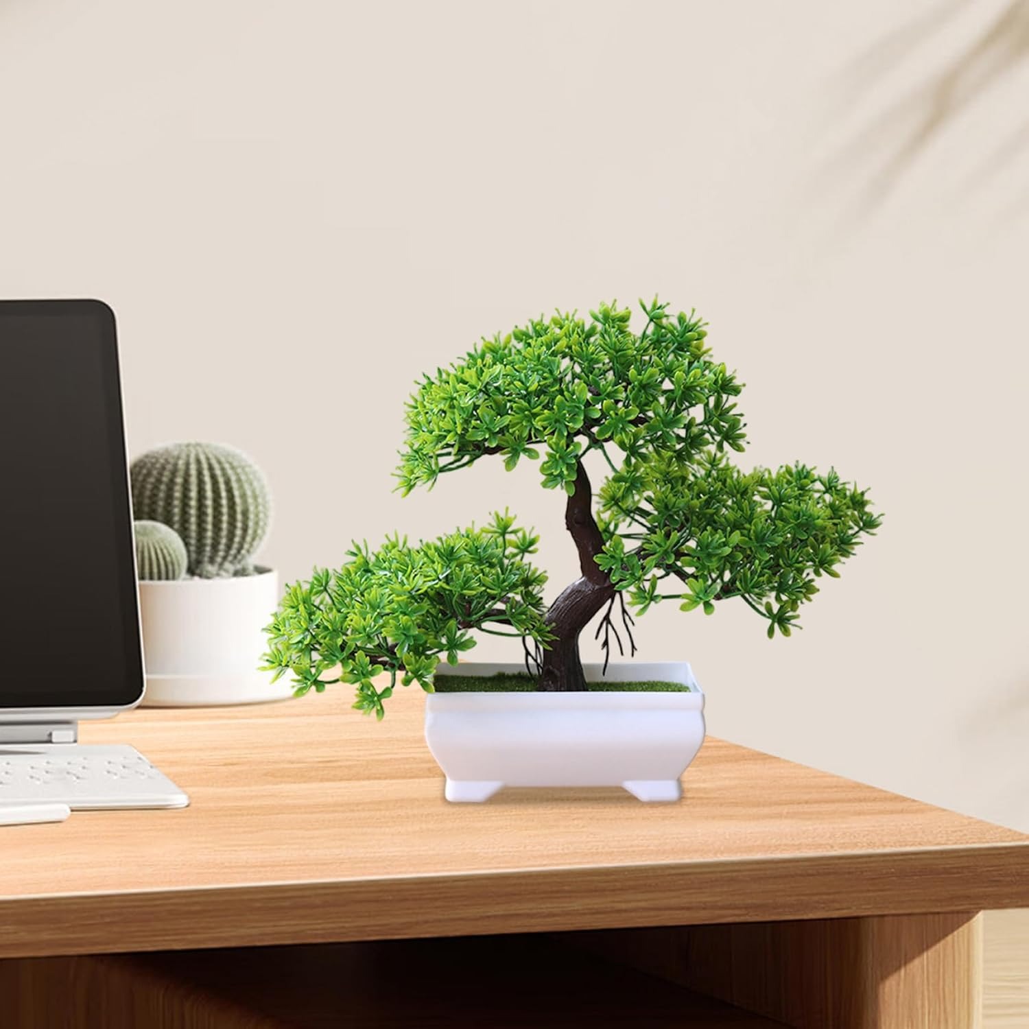 1/2 Buah Pohon Bonsai Buatan S - Desk Setup Plants ulasan dan harga