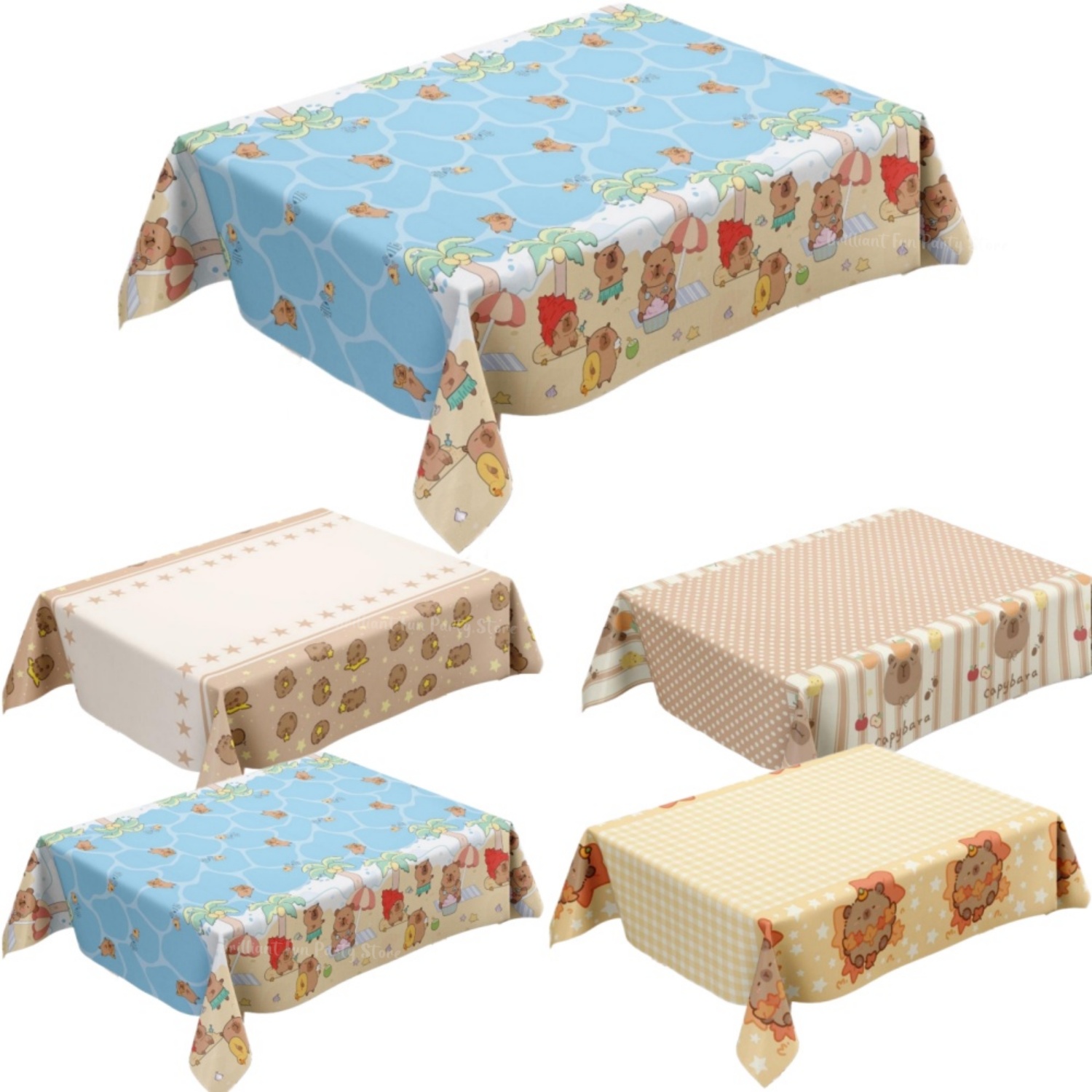 Taplak Meja Kapibara Lucu untu - Desk Setup Kids ulasan dan harga