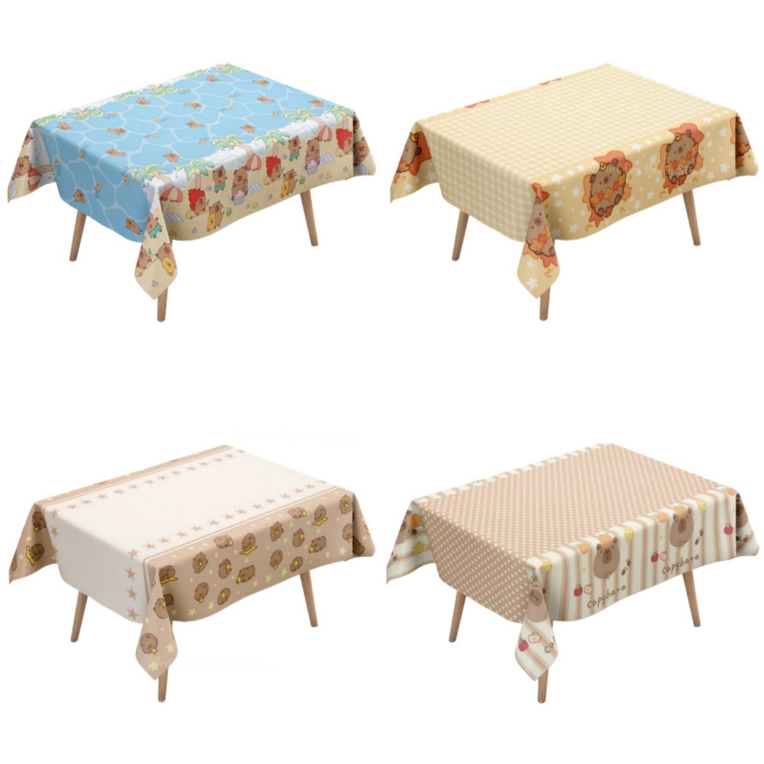 Taplak Meja Kapibara Lucu untu - Desk Setup Kids ulasan dan harga