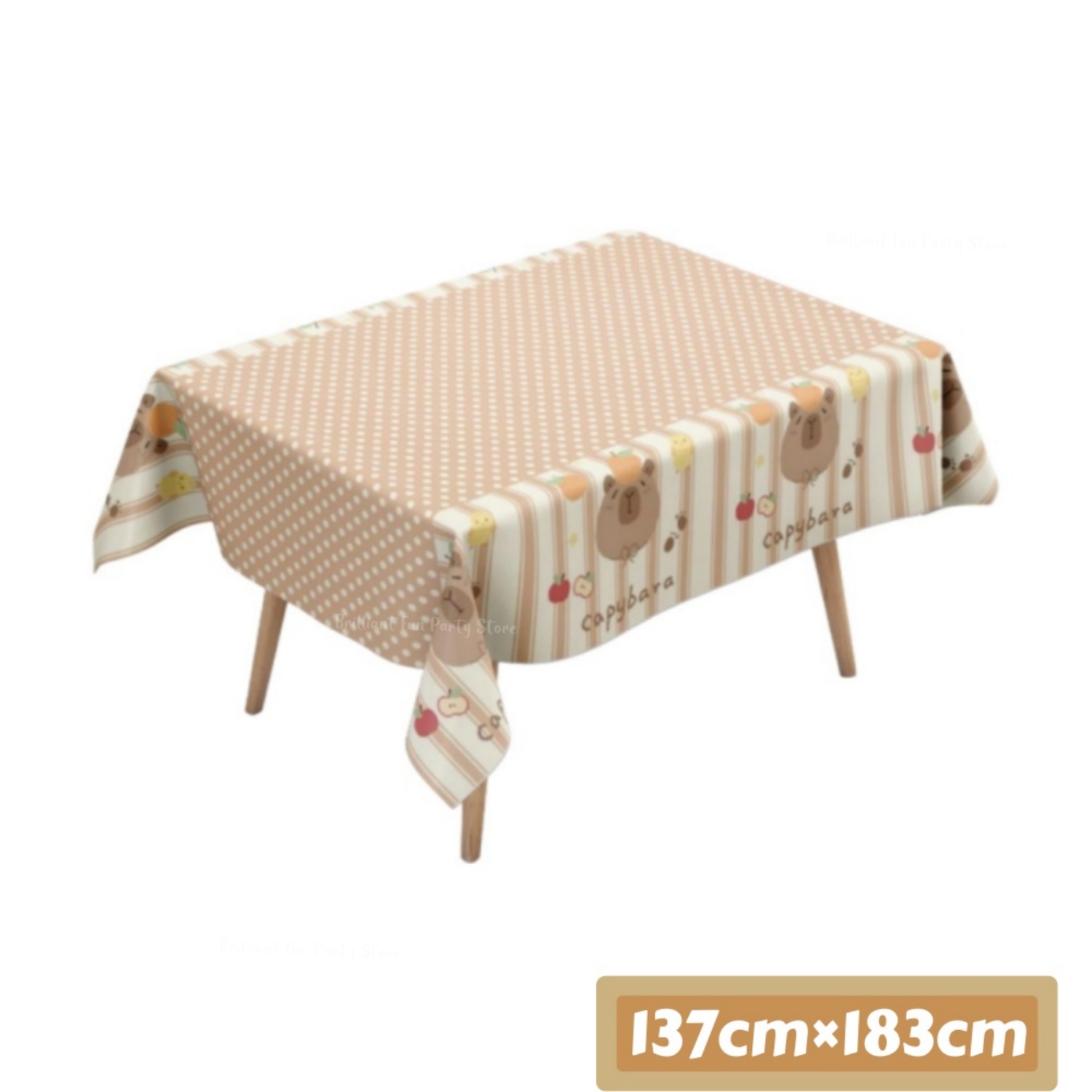 Taplak Meja Kapibara Lucu untu - Desk Setup Kids ulasan dan harga